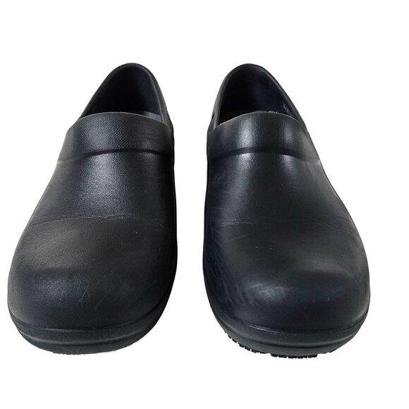 Crocs Neria Pro II Work Clogs Womens 10 Black Shoes - Picture 4 of 14